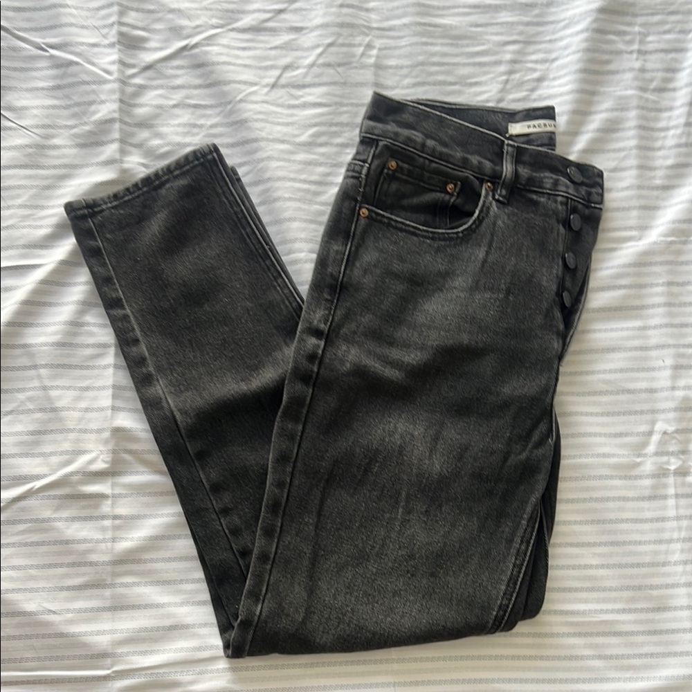 PACSUN high rise black jeans